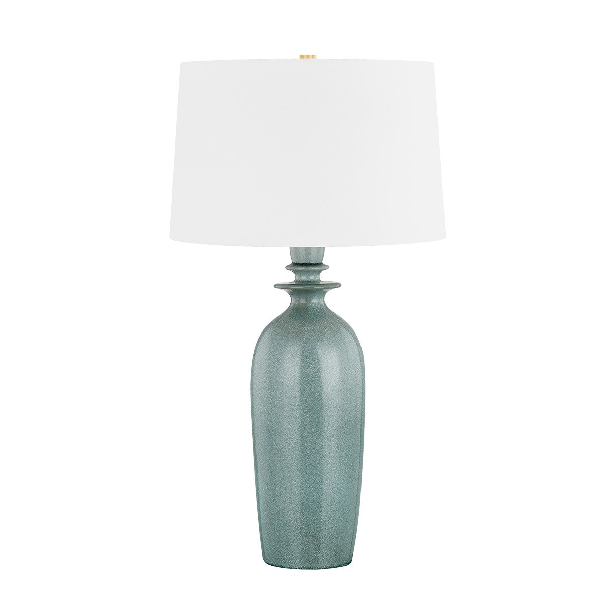 Hudson Valley - L8430-AGB/CRP - One Light Table Lamp - Bellmawr - Aged Brass