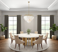 Artcraft - AC11783BR - 24 Light Chandelier - Alessia - Brushed Brass