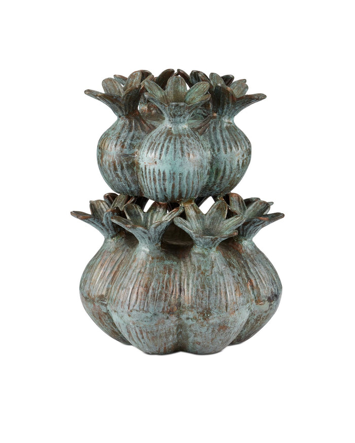 Currey and Company - 1200-0940 - Vase - Amsterdam Tulip Vase - Verdigris