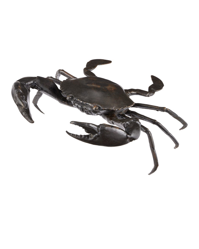 Currey and Company - 1200-0957 - Crab - Crab Bronze - Dark Brown