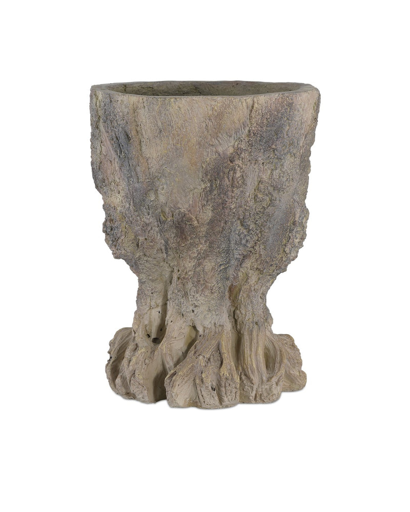 Currey and Company - 2200-0052 - Planter - Old Growth Collection - Dark Brown