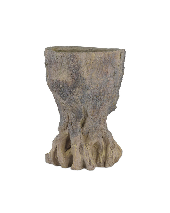 Currey and Company - 2200-0053 - Planter - Old Growth Collection - Dark Brown