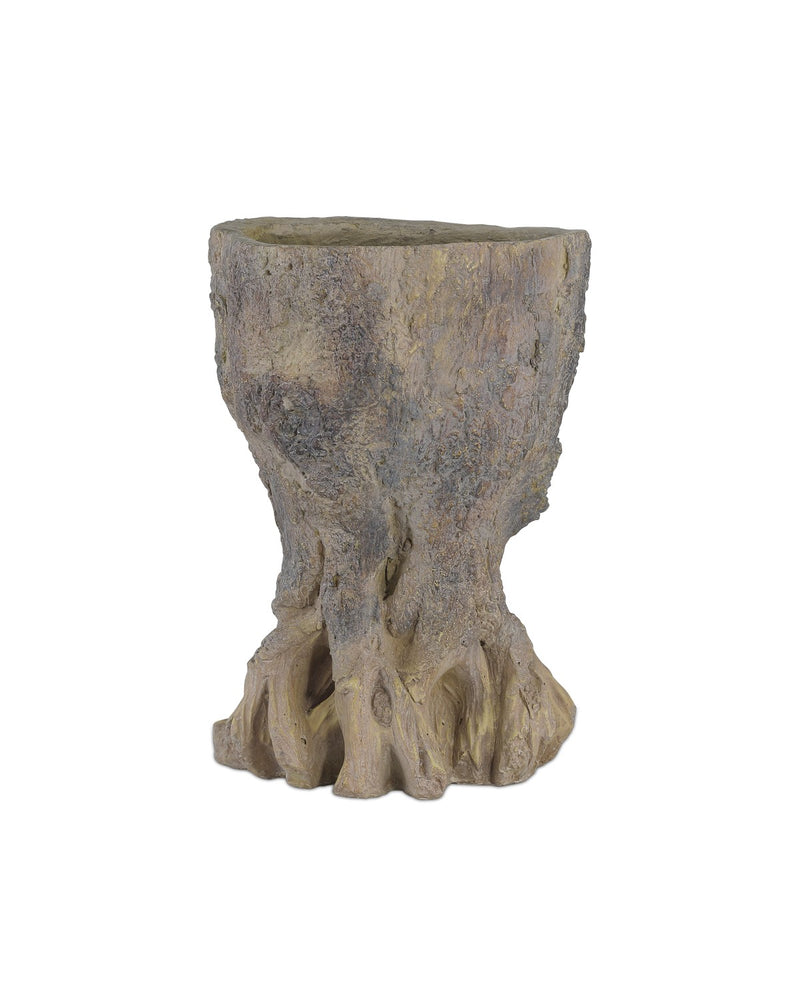 Currey and Company - 2200-0053 - Planter - Old Growth Collection - Dark Brown