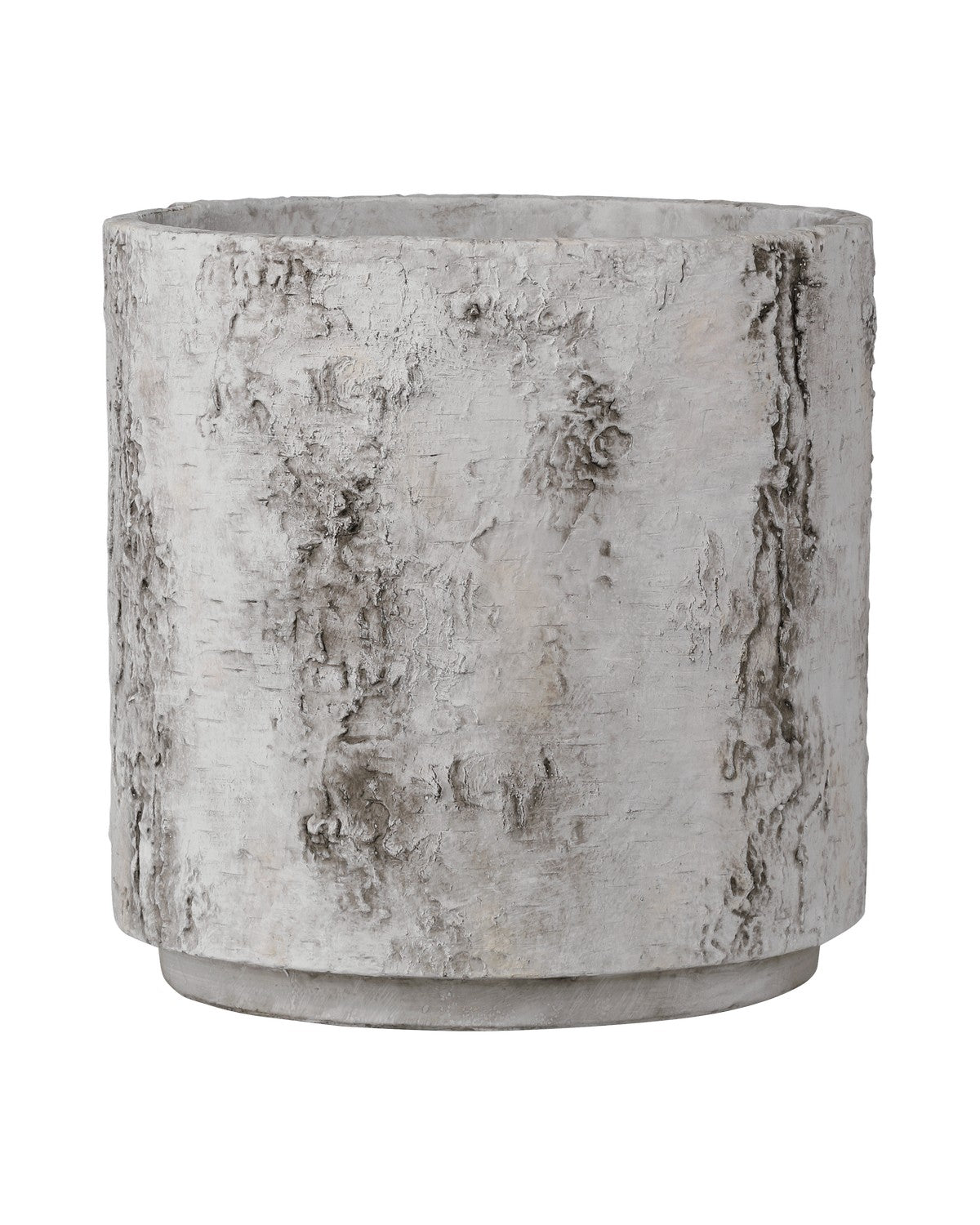 Currey and Company - 2200-0054 - Planter - Faux Birch Collection - Black / Beige / Pale Gray