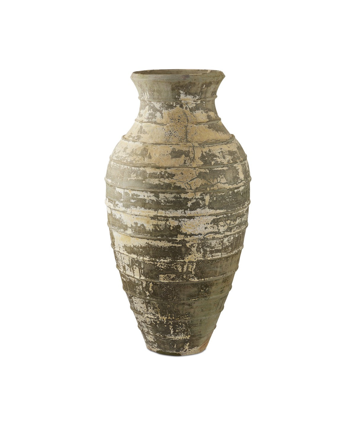 Currey and Company - 2200-0059 - Urn - Lipari Collection - Antique White