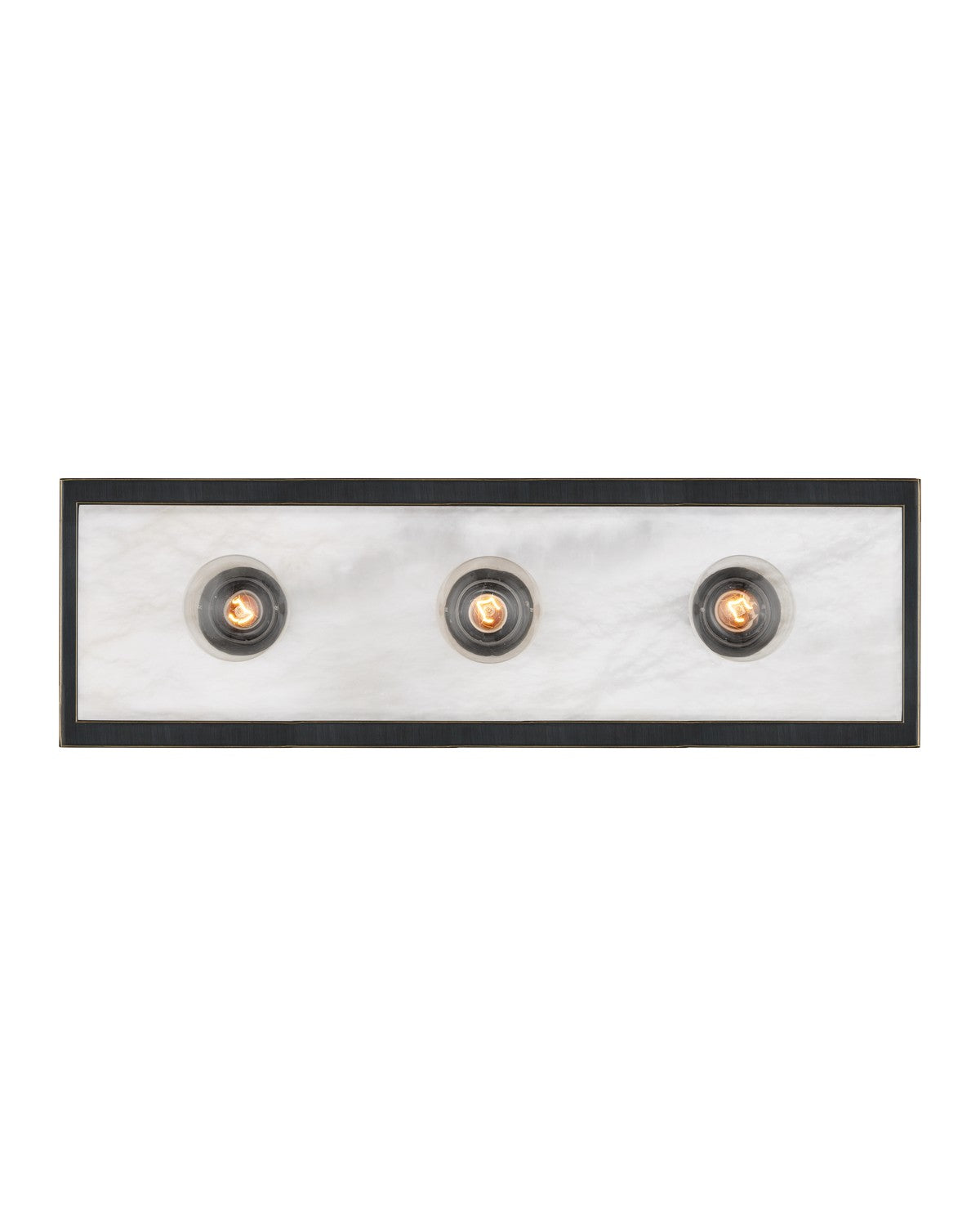 Currey and Company - 5800-0053 - Three Light Wall Sconce - Berdine - Natural/Oil Rubbed Bronze