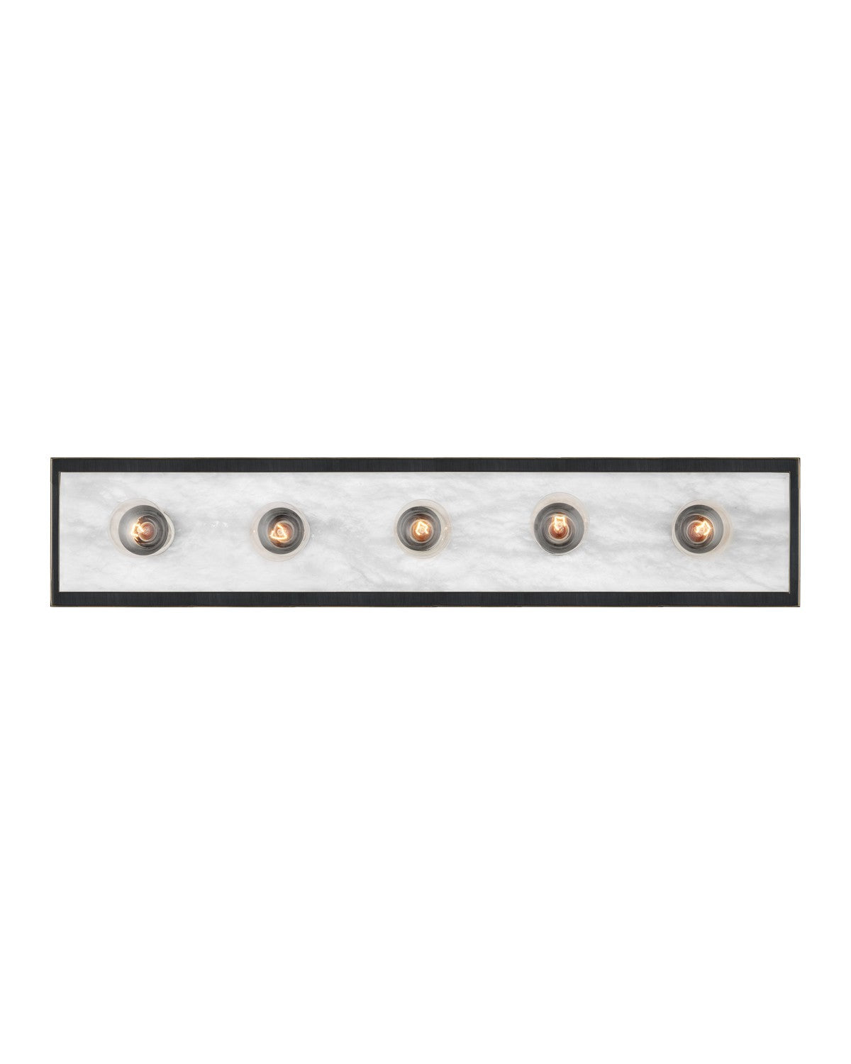 Currey and Company - 5800-0056 - Five Light Wall Sconce - Berdine - Natural/Oil Rubbed Bronze