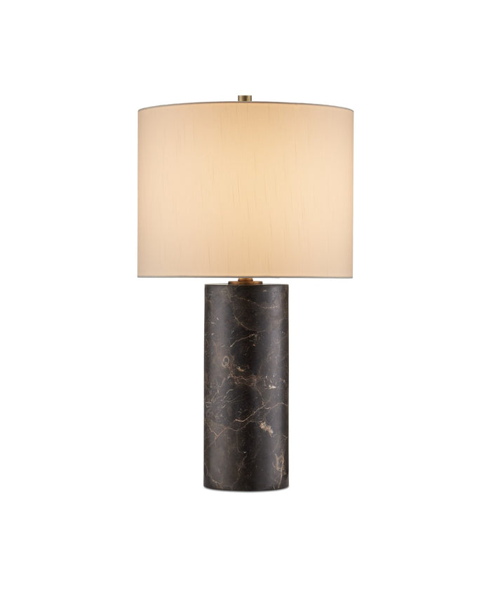 Currey and Company - 6000-0974 - One Light Table Lamp - Vespera Collection - Coffee Brown / Antique Brass