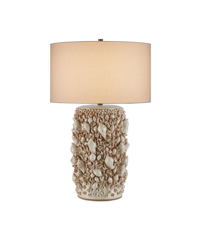 Currey and Company - 6000-0994 - One Light Table Lamp - Corfu Collection - Milky White