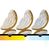 CWI Lighting - 1715W8-4-624 - LED Wall Sconce - Moon - Brass