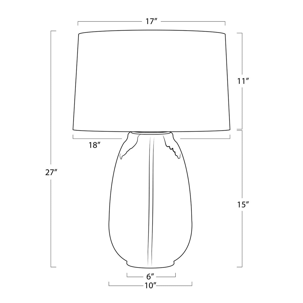Regina Andrew - 13-1642 - One Light Table Lamp - Jayden - Natural