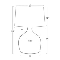 Regina Andrew - 13-1650 - One Light Table Lamp - Campagna - Natural