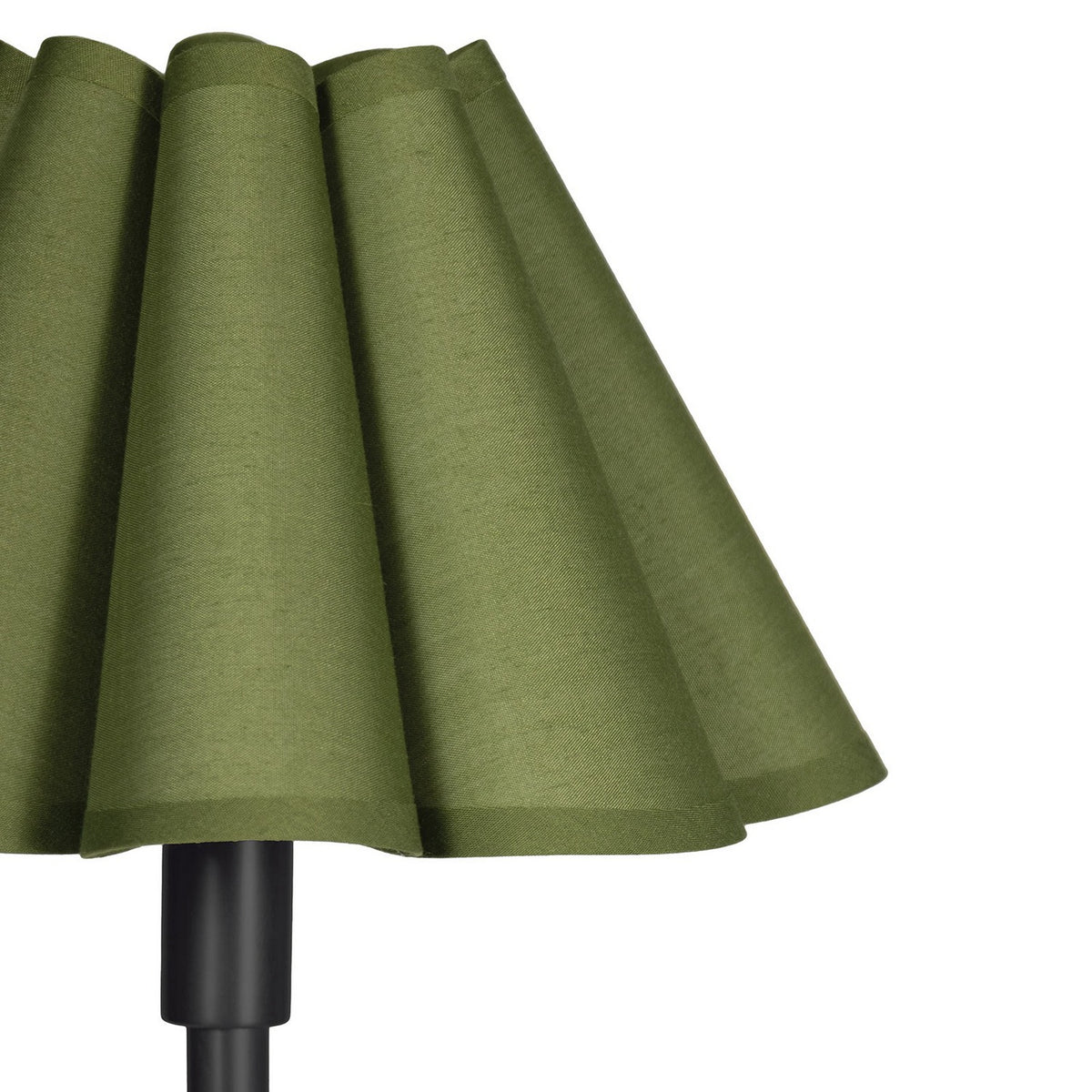 Regina Andrew - 13-1681BB-GRN - One Light Buffet Lamp - Polly - Blackened Brass