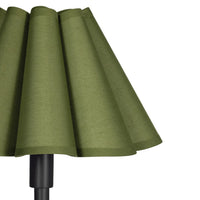 Regina Andrew - 13-1681BB-GRN - One Light Buffet Lamp - Polly - Blackened Brass