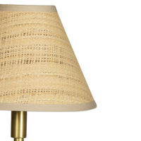 Regina Andrew - 13-1681NB-RAT - One Light Buffet Lamp - Polly - Natural Brass