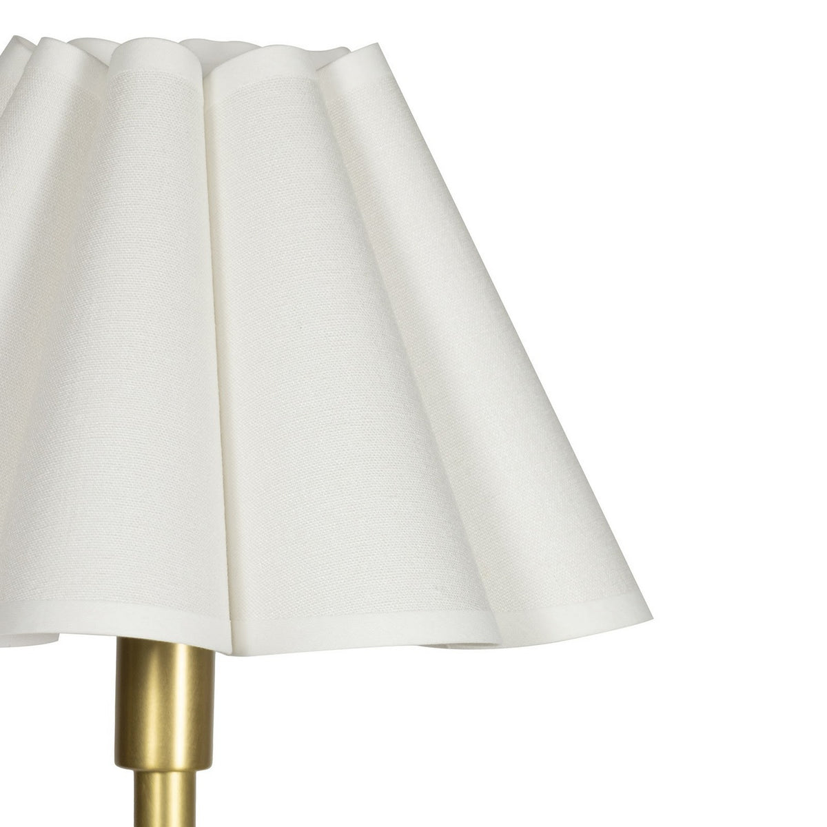 Regina Andrew - 13-1681NB-WT - One Light Buffet Lamp - Polly - Natural Brass