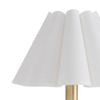 Regina Andrew - 15-1241NB-WT - One Light Wall Sconce - Polly - Natural Brass