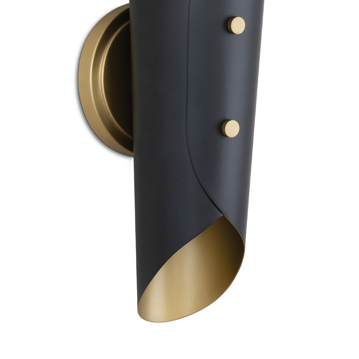 Regina Andrew - 15-1244BBNB - Two Light Wall Sconce - Vest - Blackened Brass