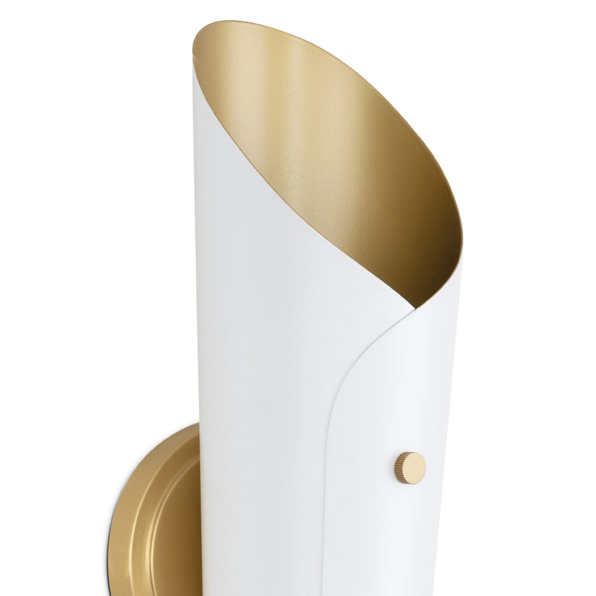 Regina Andrew - 15-1244WTNB - Two Light Wall Sconce - Vest - White