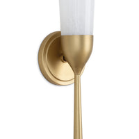Regina Andrew - 15-1246 - One Light Wall Sconce - Mousseaux - Natural Brass