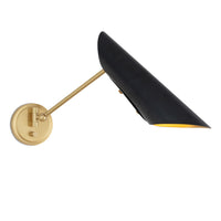 Regina Andrew - 15-1249BBNB - One Light Wall Sconce - Vest - Blackened Brass