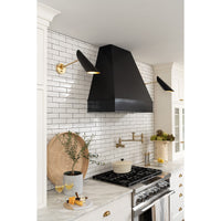 Regina Andrew - 15-1249BBNB - One Light Wall Sconce - Vest - Blackened Brass