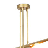 Regina Andrew - 16-1081NB - Six Light Chandelier - Concorde - Natural Brass