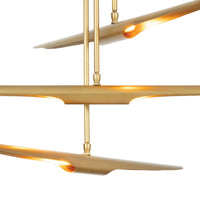 Regina Andrew - 16-1081NB - Six Light Chandelier - Concorde - Natural Brass