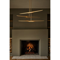 Regina Andrew - 16-1081NB - Six Light Chandelier - Concorde - Natural Brass