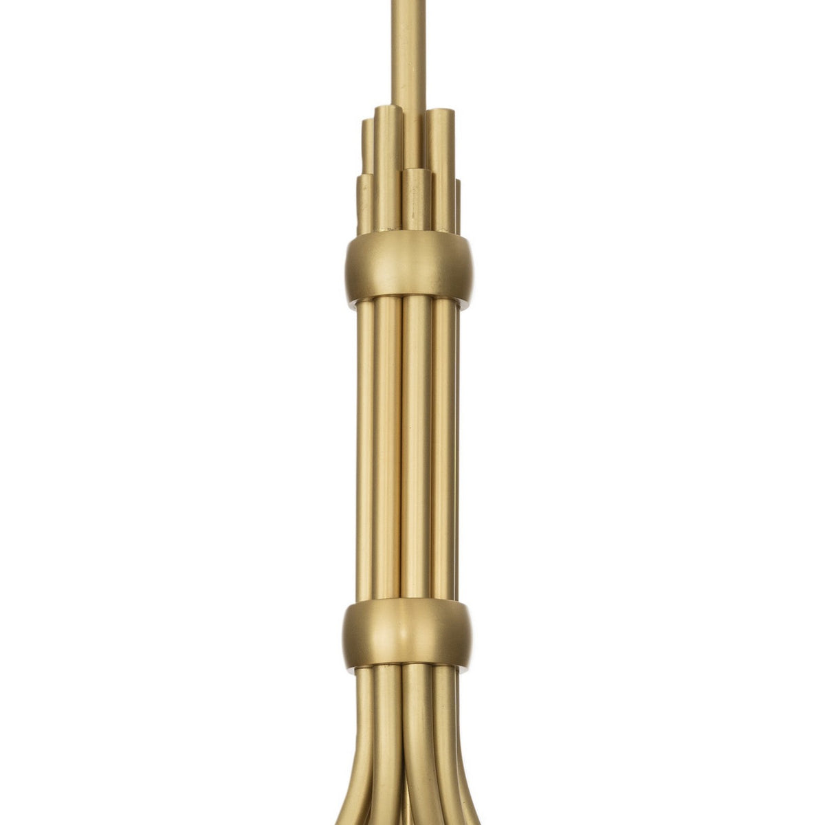 Regina Andrew - 16-1498 - Nine Light Chandelier - Mousseaux - Natural Brass