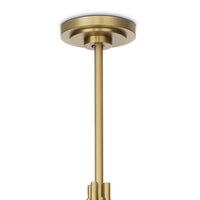 Regina Andrew - 16-1498 - Nine Light Chandelier - Mousseaux - Natural Brass