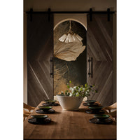 Regina Andrew - 16-1498 - Nine Light Chandelier - Mousseaux - Natural Brass