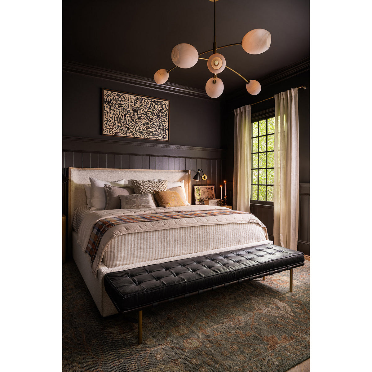 Regina Andrew - 16-1512NB-ALB - Six Light Chandelier - Artemis - Natural Brass