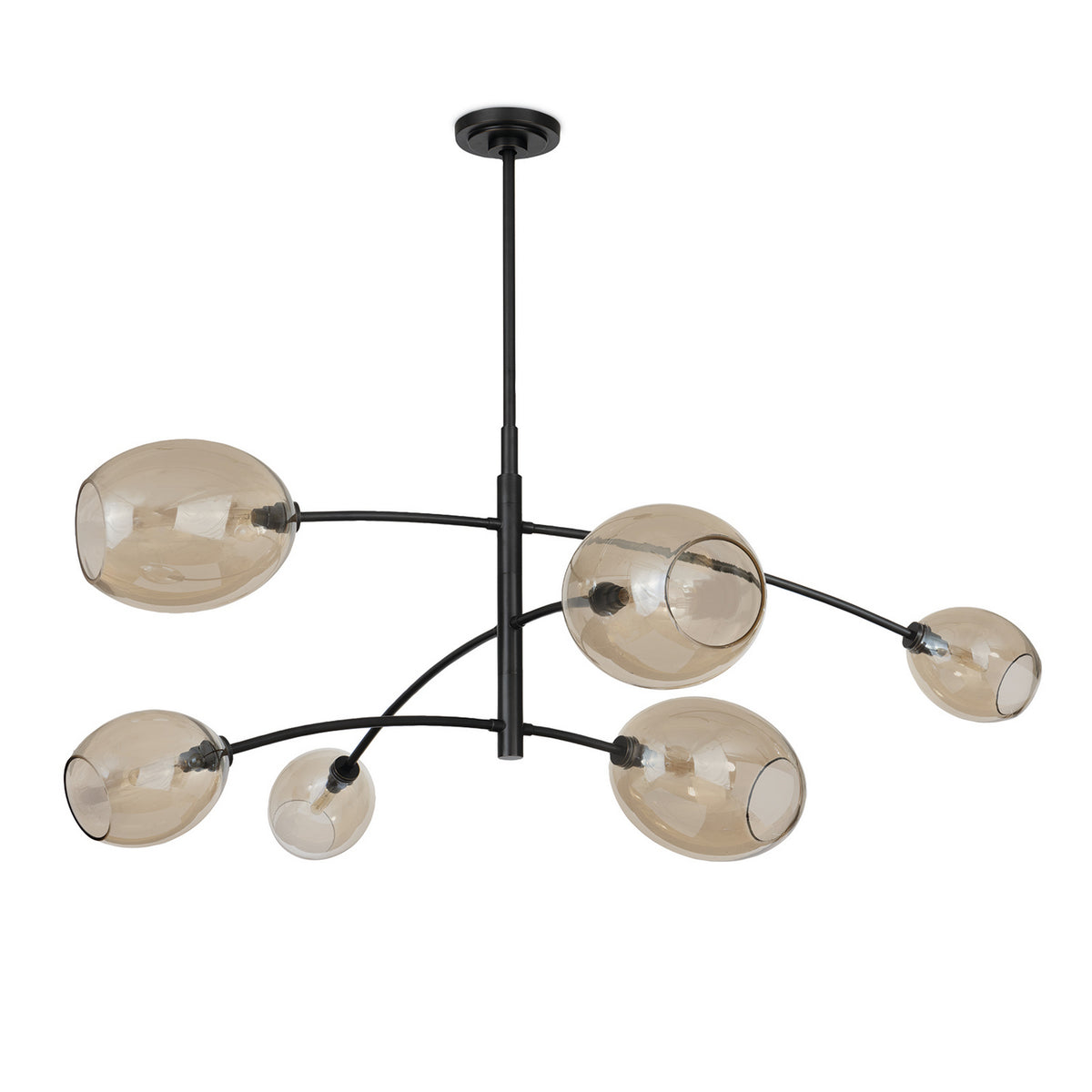 Regina Andrew - 16-1512ORB-CHAM - Six Light Chandelier - Artemis - Oil Rubbed Bronze