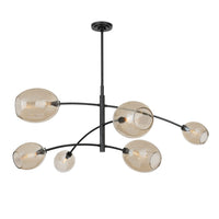 Regina Andrew - 16-1512ORB-CHAM - Six Light Chandelier - Artemis - Oil Rubbed Bronze
