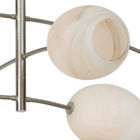 Regina Andrew - 16-1512PN-ALB - Six Light Chandelier - Artemis - Polished Nickel