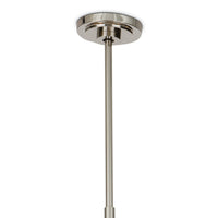 Regina Andrew - 16-1512PN-CHAM - Six Light Chandelier - Artemis - Polished Nickel