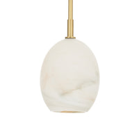 Regina Andrew - 16-1523NB-ALB - One Light Pendant - Artemis - Natural Brass