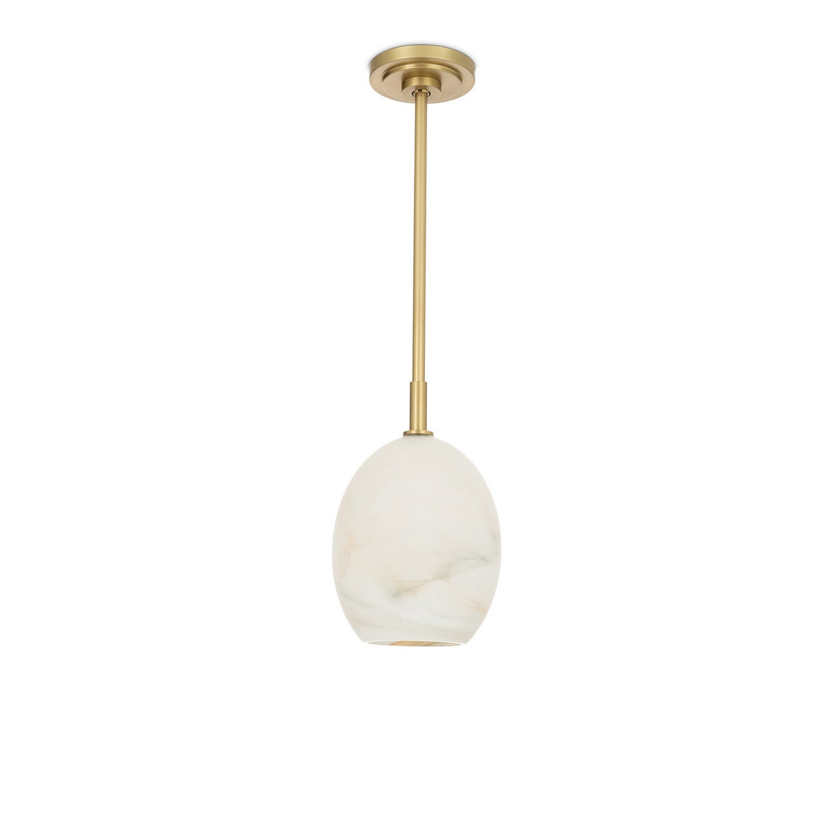Regina Andrew - 16-1523NB-ALB - One Light Pendant - Artemis - Natural Brass