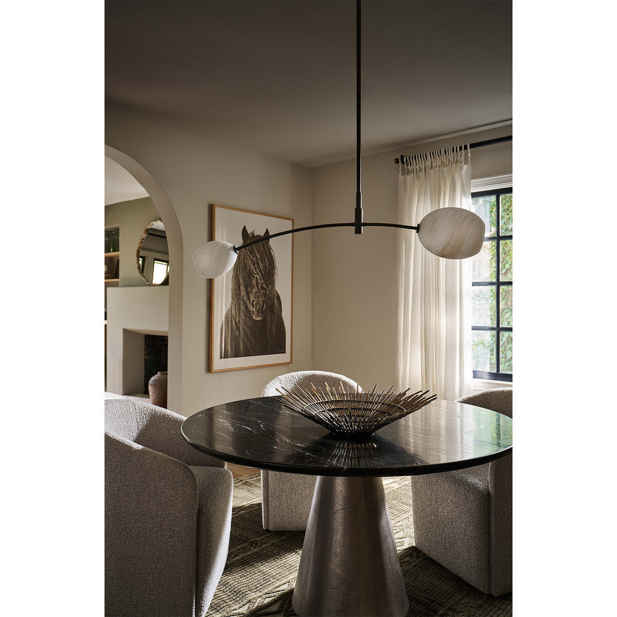 Regina Andrew - 16-1523ORB-ALB - One Light Pendant - Artemis - Oil Rubbed Bronze