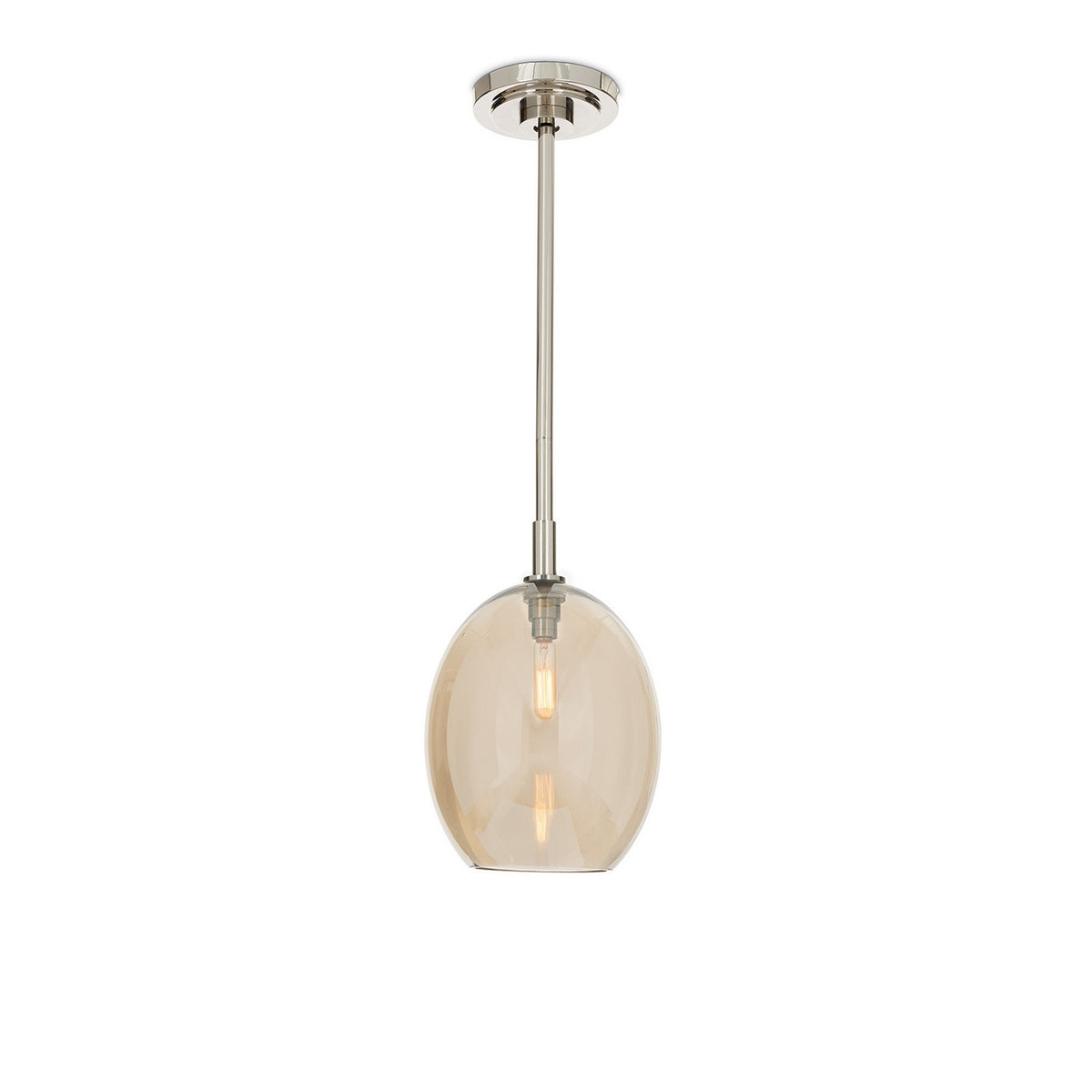 Regina Andrew - 16-1523PN-CHAM - One Light Pendant - Artemis - Polished Nickel