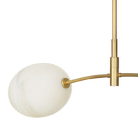Regina Andrew - 16-1525NB-ALB - Two Light Pendant - Artemis - Natural Brass