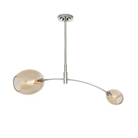 Regina Andrew - 16-1525PN-CHAM - Two Light Pendant - Artemis - Polished Nickel