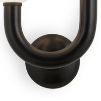 Regina Andrew - 17-1033-L - LED Outdoor Wall Sconce - Happy - Black