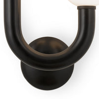 Regina Andrew - 17-1033-R - LED Outdoor Wall Sconce - Happy - Black