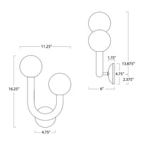 Regina Andrew - 17-1033-R - LED Outdoor Wall Sconce - Happy - Black