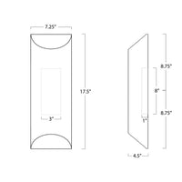 Regina Andrew - 17-1040 - Two Light Wall Sconce - Meyer - Black