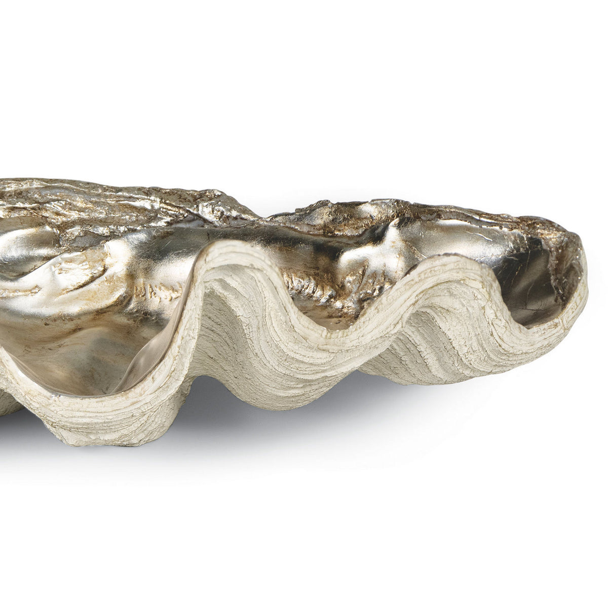 Regina Andrew - 20-1035AMBSL - Bowl - Clam - Ambered Silver Leaf
