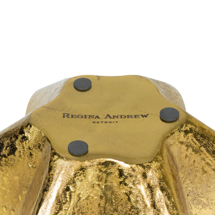 Regina Andrew - 20-1641BRS - Bowl - Pedicoat - Brass