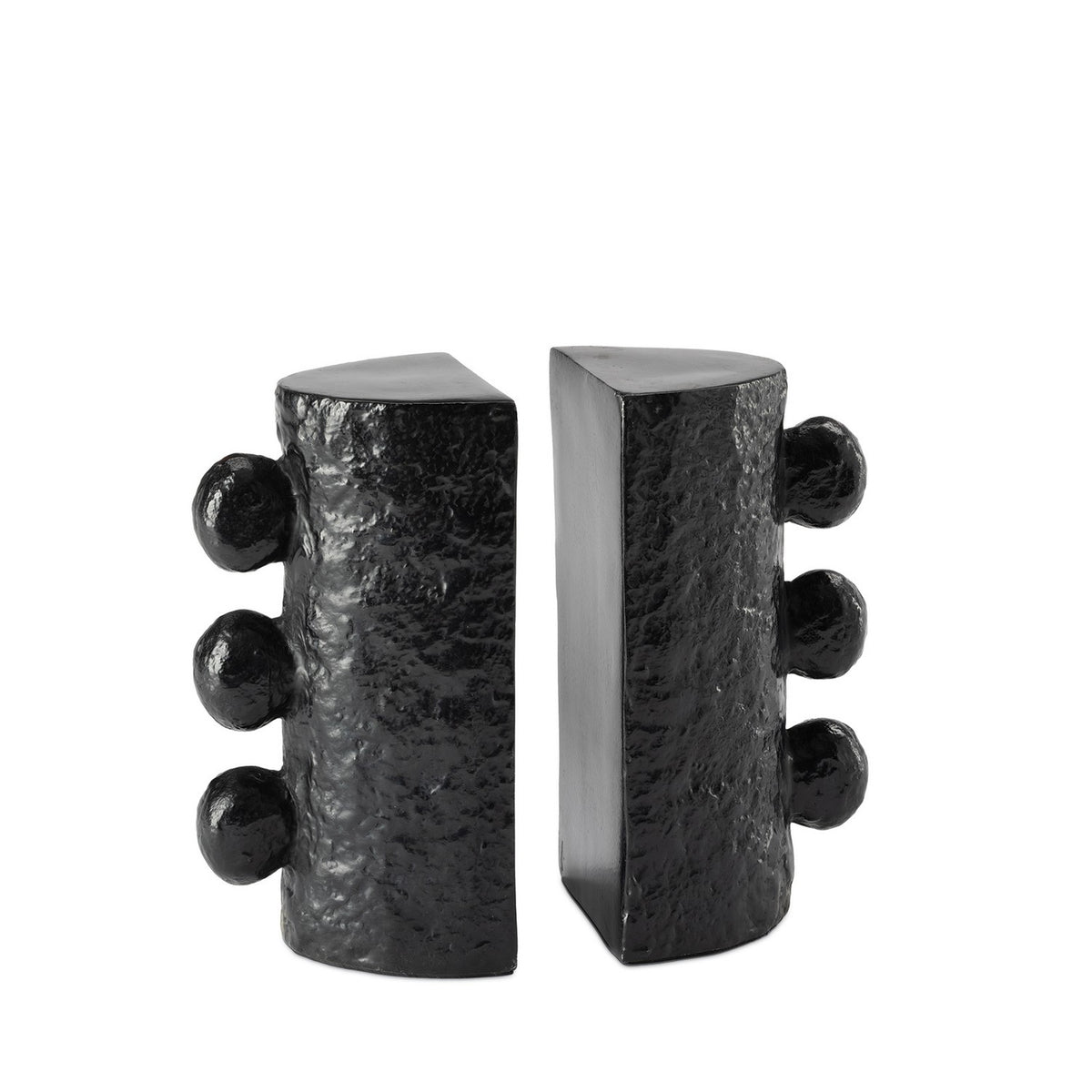 Regina Andrew - 20-1651BLK - Bookend Set - Sanya - Black